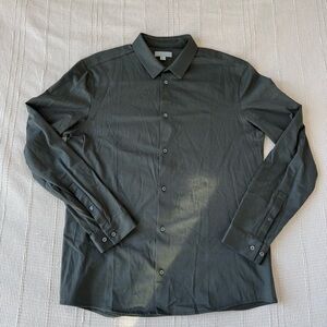 COS Dark Gray Casual Button Down Shirt